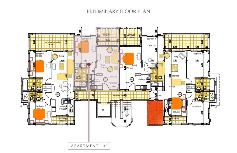Floor plan layout 1