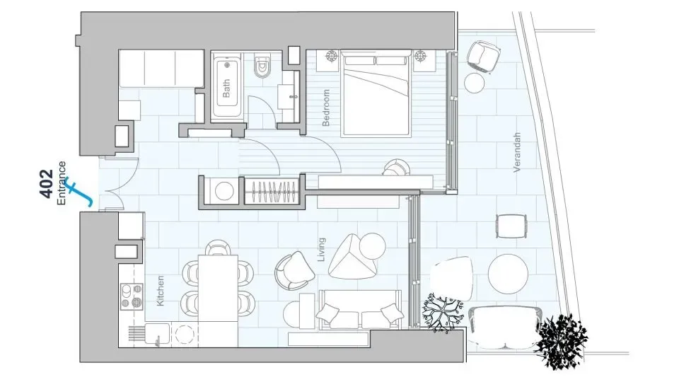 Floor plan layout 1
