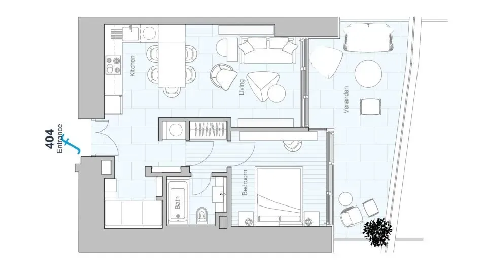 Floor plan layout 1
