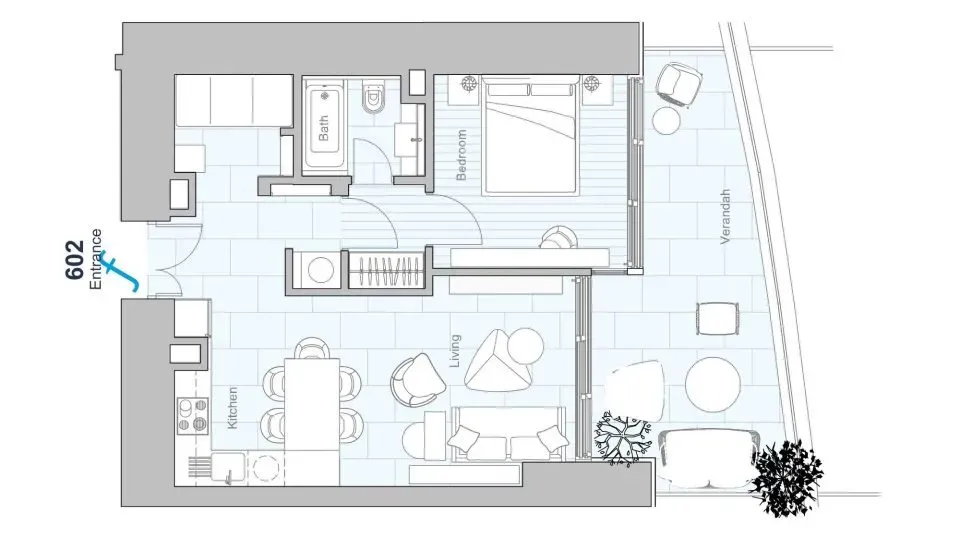 Floor plan layout 1