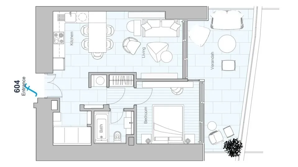 Floor plan layout 1