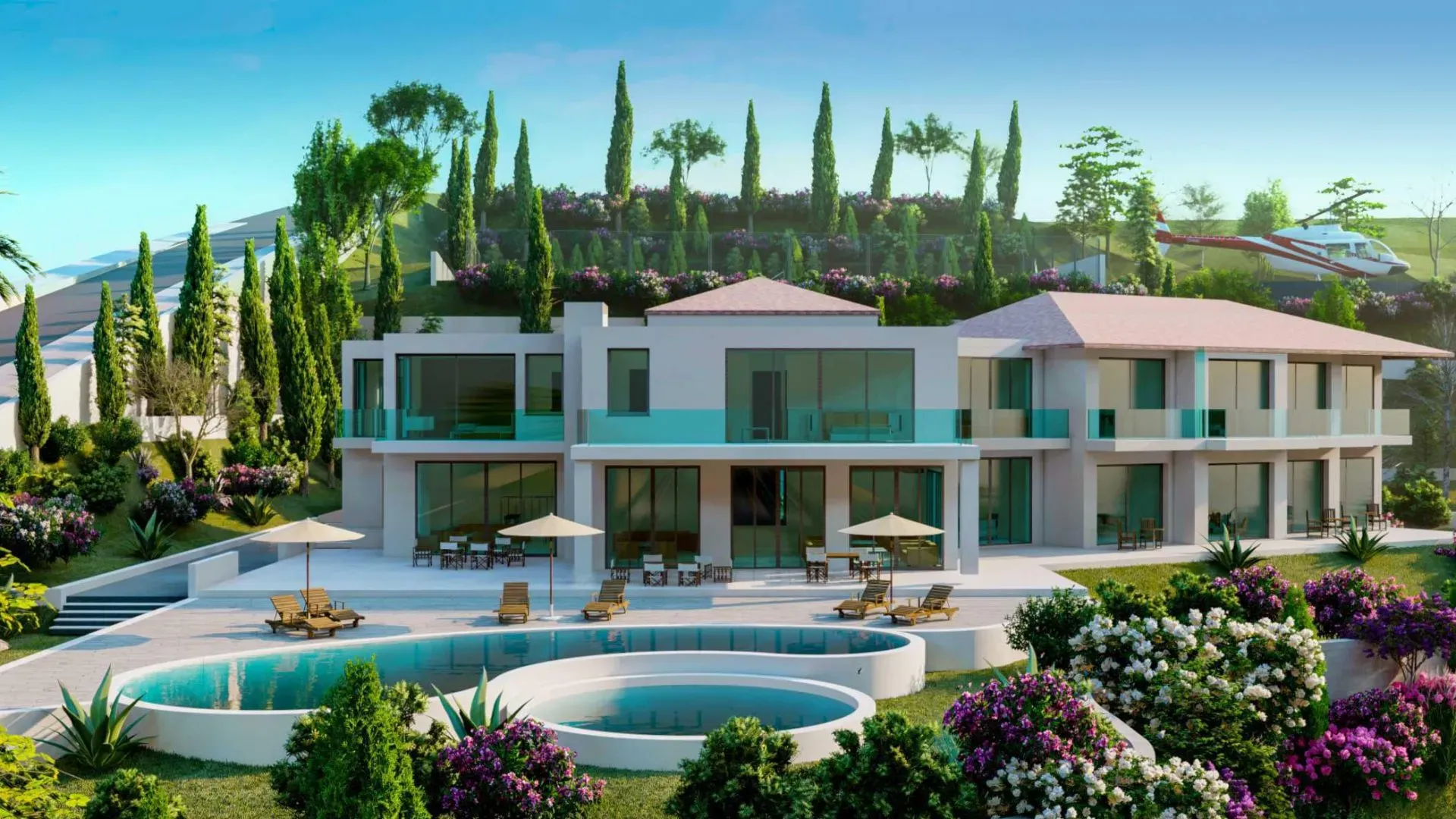 Villa with 14 bedrooms in Tala, Paphos, Cyprus, CYPRUS