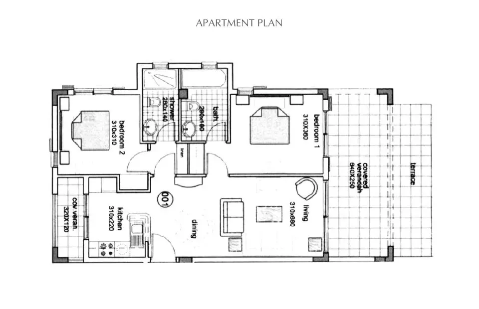Floor plan layout 1