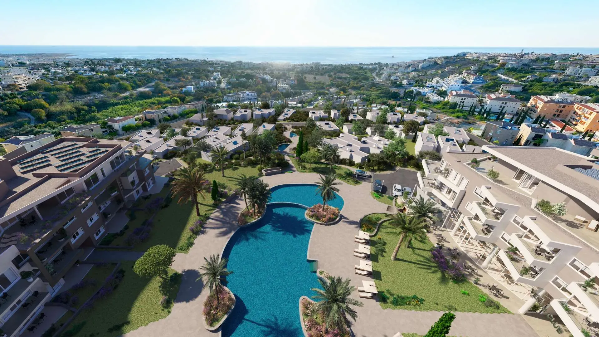 Apartment with 2 bedrooms in Chloraka, Paphos, Cyprus, CYPRUS