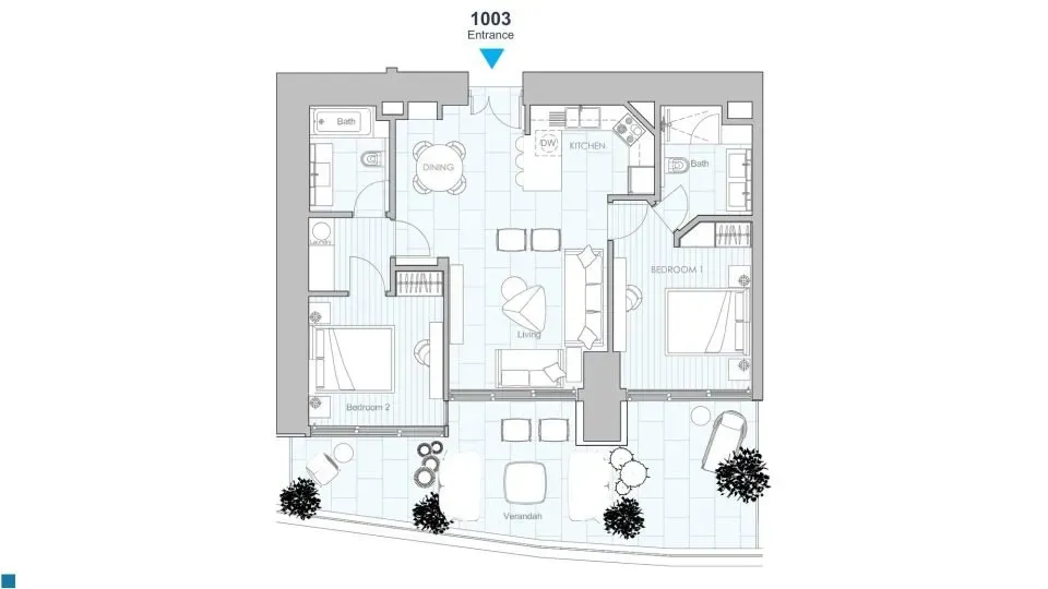 Floor plan layout 1