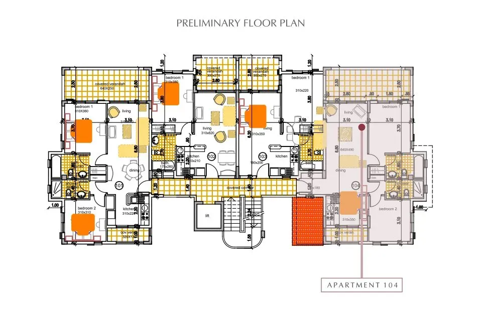 Floor plan layout 1