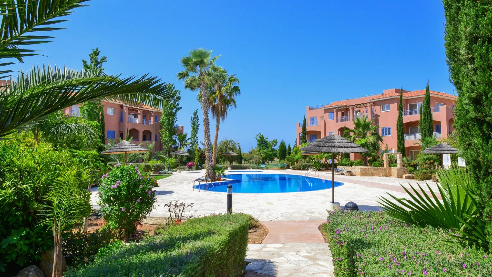 Apartment with 2 bedrooms in Paphos, Cyprus, CYPRUS