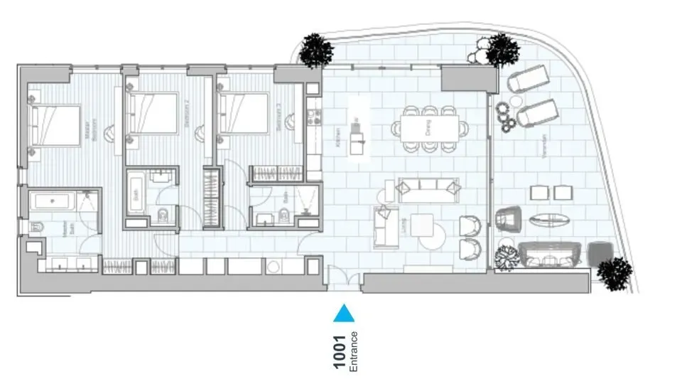 Floor plan layout 1