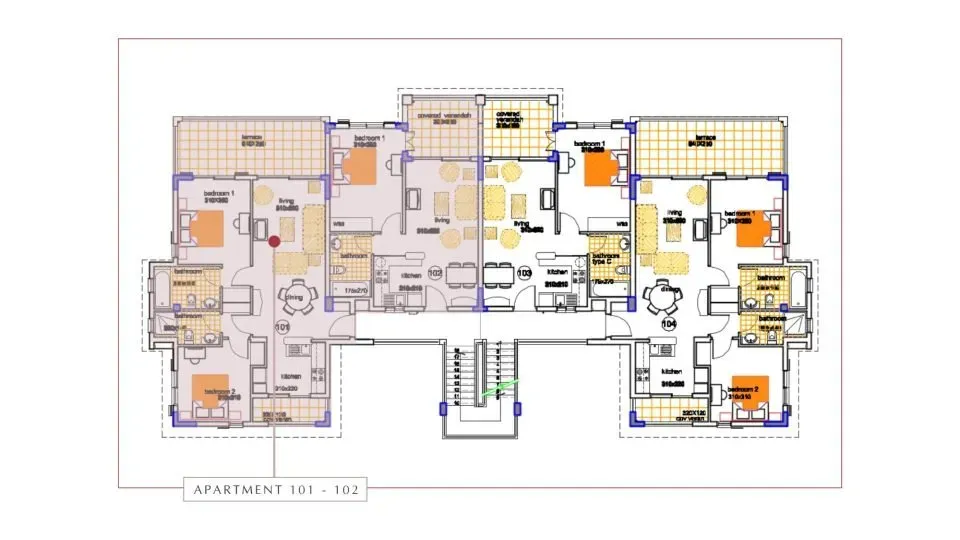 Floor plan layout 1