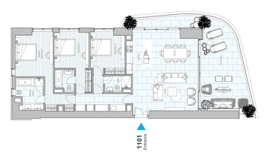 Floor plan layout 1