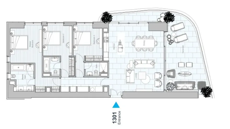 Floor plan layout 1