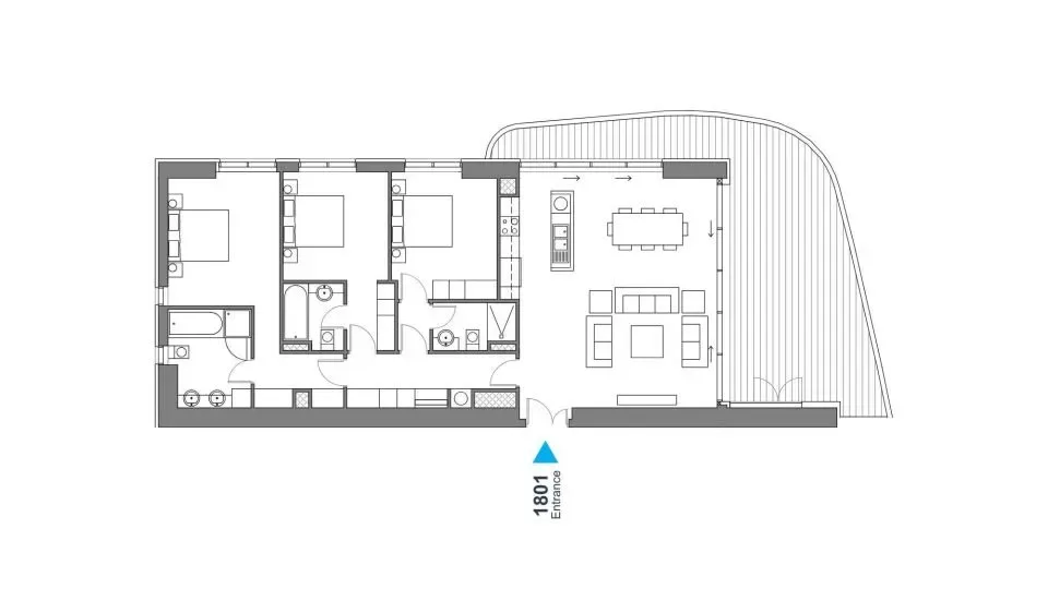 Floor plan layout 1