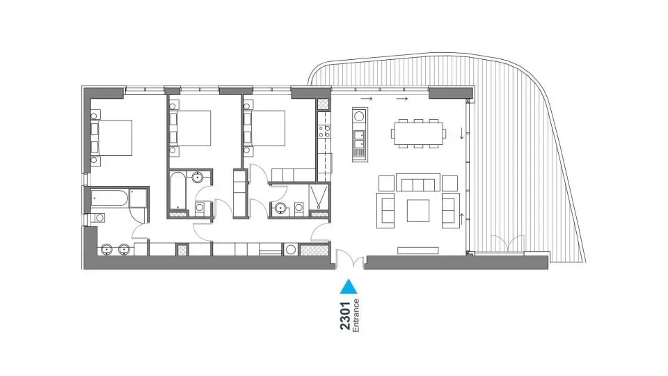 Floor plan layout 1