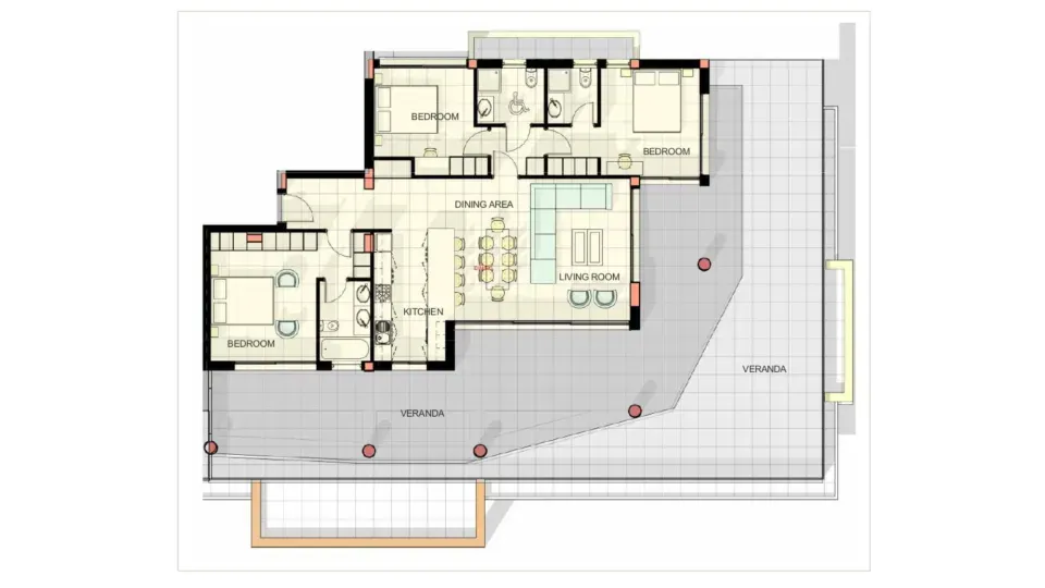 Floor plan layout 1