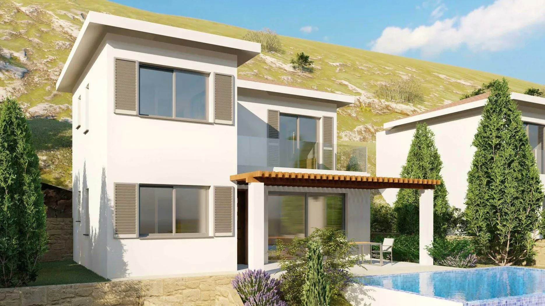 Villa with 3 bedrooms in Paphos, Cyprus, CYPRUS