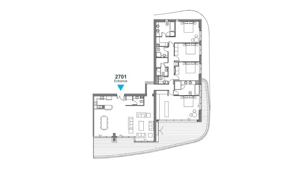 Floor plan layout 1