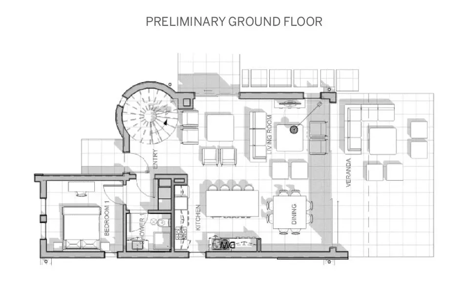 Floor plan layout 1