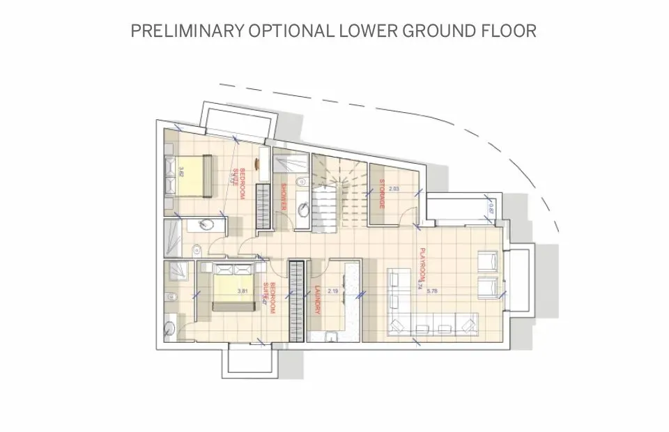 Floor plan layout 1