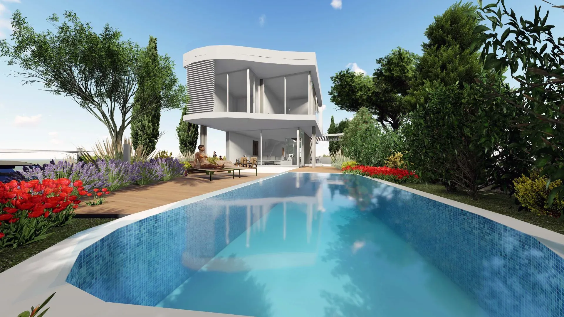 Villa with 4 bedrooms in Chloraka, Paphos, Cyprus, CYPRUS