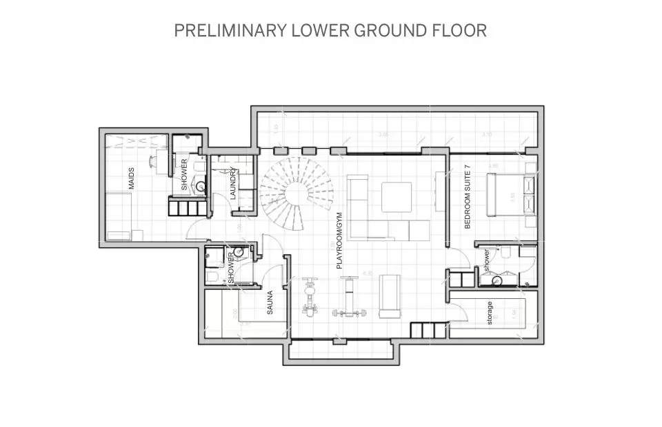 Floor plan layout 1