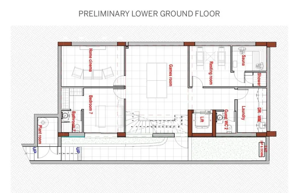 Floor plan layout 1